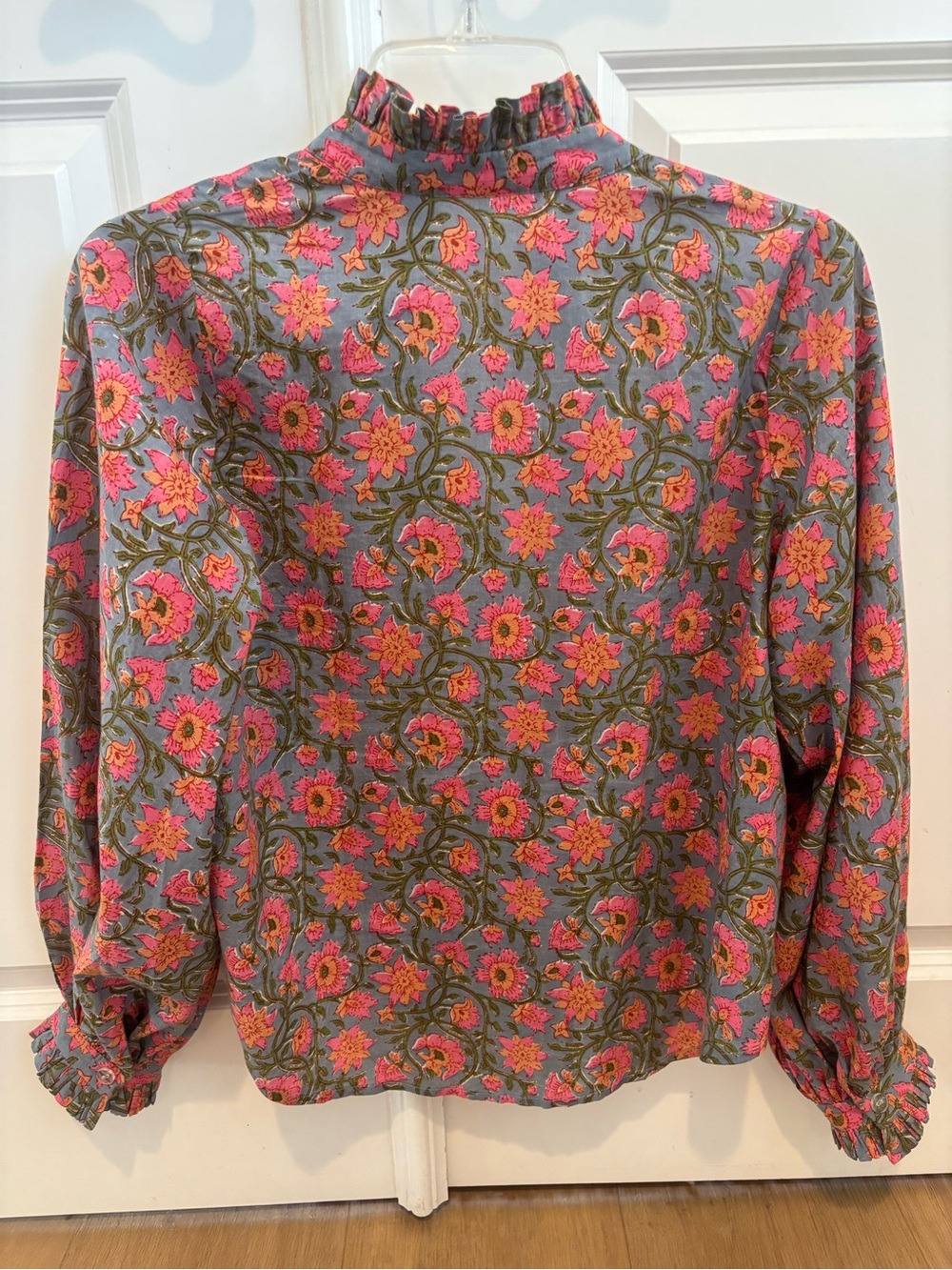 CHARINA SARTE Botanic Blouse Top Size M NWOT - Picture 4 of 5